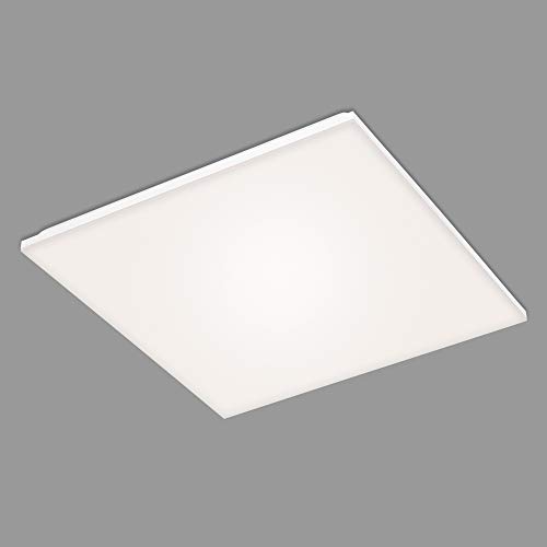 BRILONER Leuchten - LED Panel, LED Deckenlampe, rahmenlos, 38 Watt, 3.800 Lumen, 4.000 Kelvin, Weiß, 595x595x75mm (LxBxH) von BRILONER