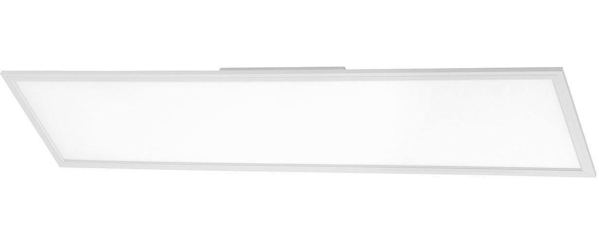 Briloner Leuchten LED Panel 7193016 Simple, LED fest integriert, Neutralweiß, Deckenlampe, 119,5x29,5x6cm, Weiß, 38W, Wohnzimmer, Schlafzimmer von Briloner Leuchten