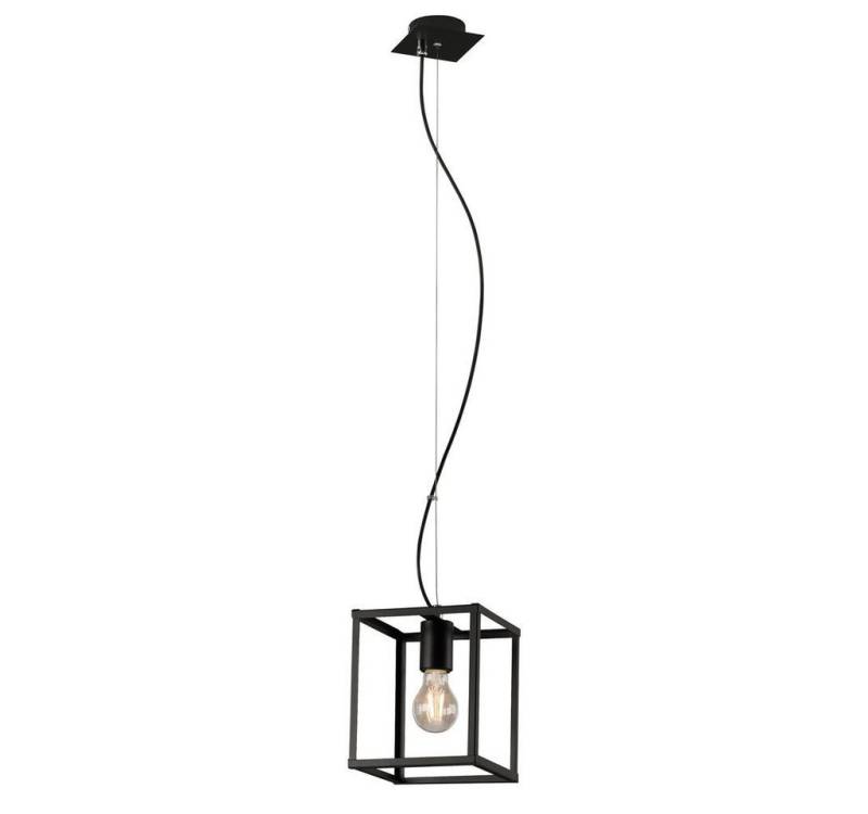 Briloner Leuchten LED Pendelleuchte 4020-015, ohne Leuchtmittel, 2700K - Extra-Warmweiß, Pendellampe, schwarz, Hängelampe (H: 120 cm) hängend schwarz Metall von Briloner Leuchten