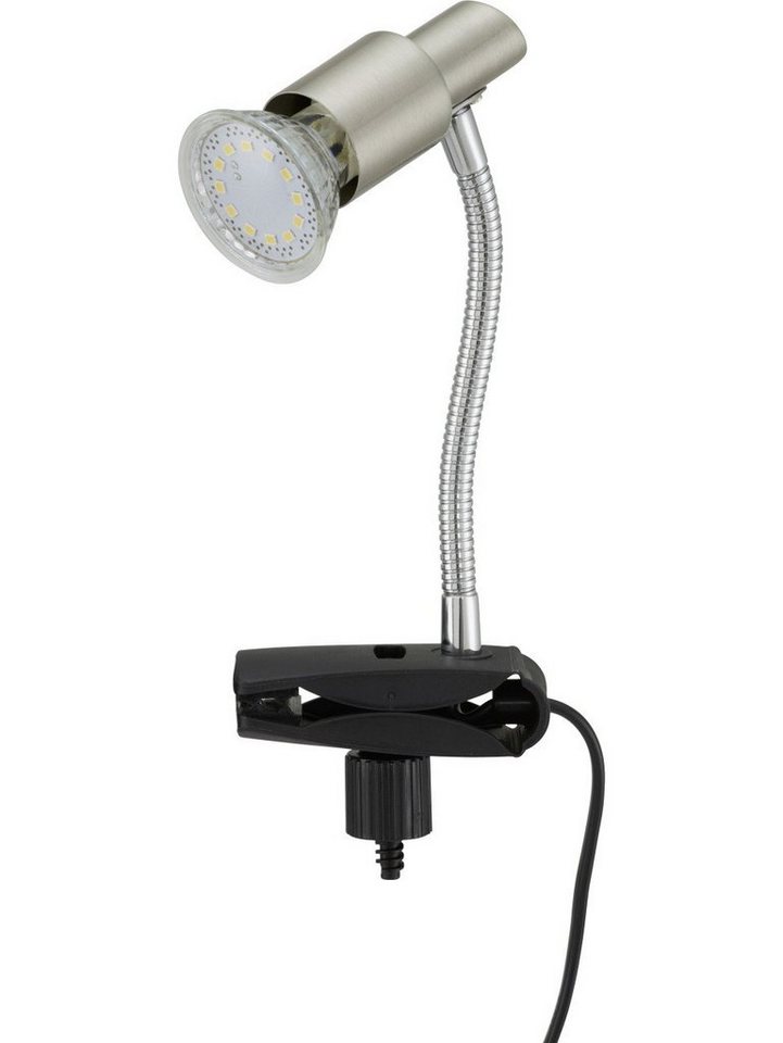Briloner Leuchten Tischleuchte Briloner LED Klemmleuchte Simple 14 x 3,5 cm, Inkl. Leuchtmittel, Nicht dimmbar nicht Smart Home-fähig ohne Bewegungsmelder von Briloner Leuchten