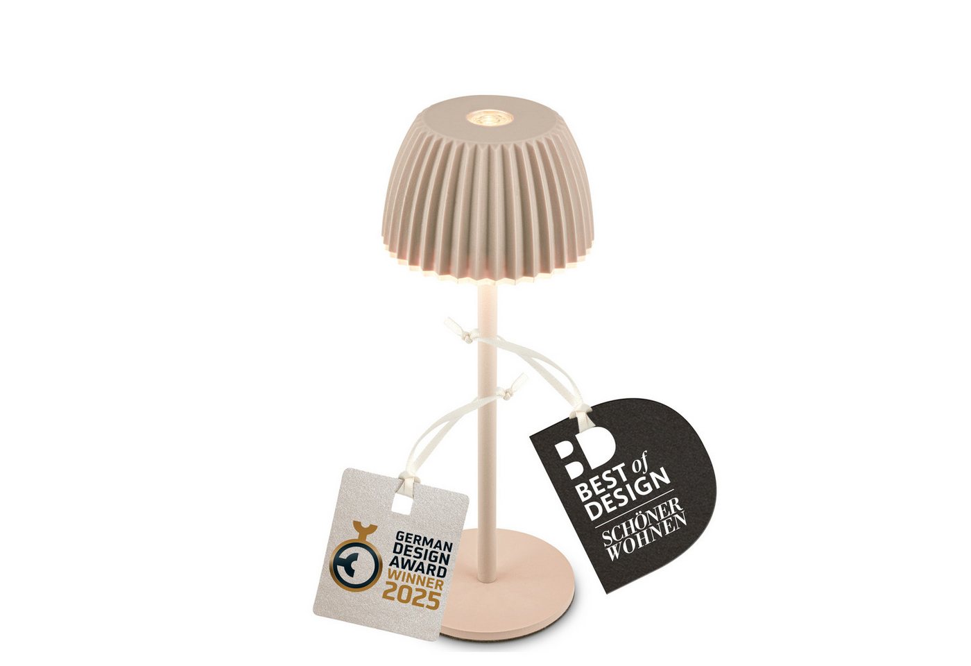 Briloner Leuchten LED Tischleuchte Riffle Tischlampe kabellos Akku USB-C dimmbar Design Award, LED fest integriert, 2700K- Extra-Warmweiß, Akku tauschbar, Indoor/Outdoor, Balkon, Wohnzimmer, Esszimmer Briloner Leuchten LED Tischleuchte Riffle Tischlampe kabellos Akku USB-C dimmbar Design Award, LED fest integriert, 2700K- Extra-Warmweiß, Akku tauschbar, Indoor/Outdoor, Balkon, Wohnzimmer, Esszimmer von Briloner Leuchten