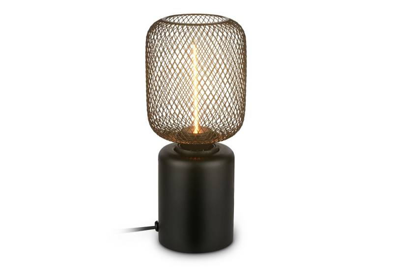Briloner Leuchten LED Tischleuchte Tischlampe Drahtschirm Modern, LED wechselbar von Briloner Leuchten