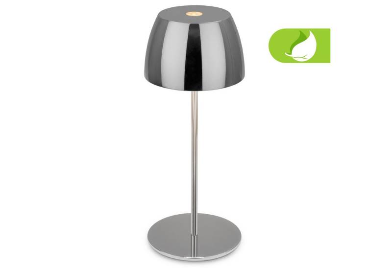 Briloner Leuchten LED Tischleuchte kabellos dimmbar touch Tischlampe Akku Indoor/Outdoor, LED fest integriert, Tischlampe kabellos 20 x 8 cm versch. Farben 2,5W Wohnzimmer von Briloner Leuchten