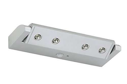 Briloner Leuchten Unterbauleuchte mit Sensor, 4 LED, titan/silber 2269-041 von BRILONER