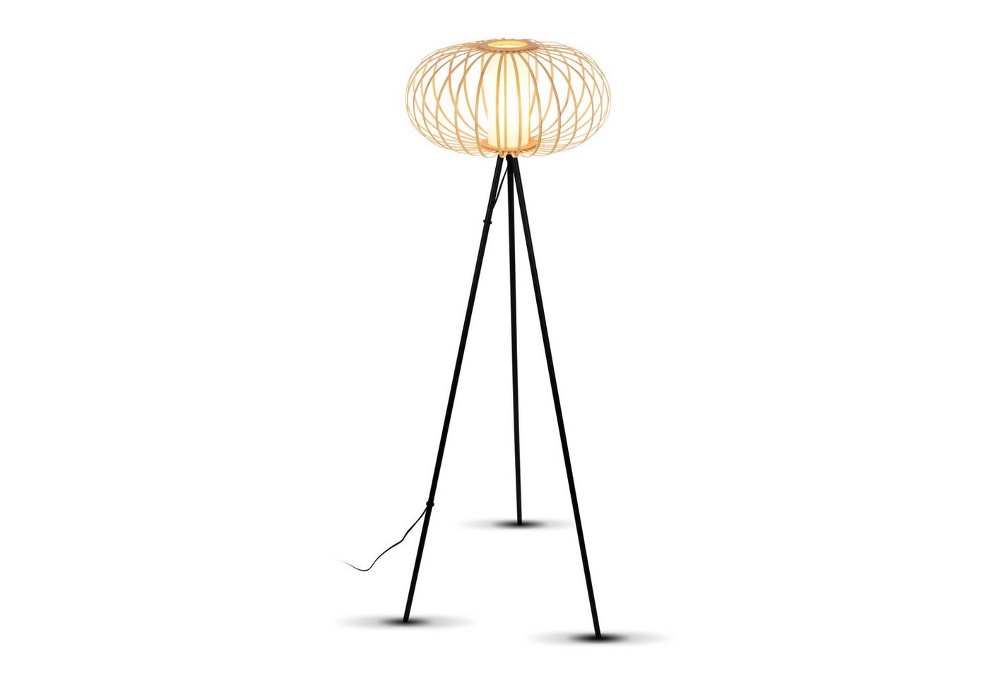 Briloner Leuchten Stehlampe 1759011, LED wechselbar, Neutralweiß von Briloner Leuchten