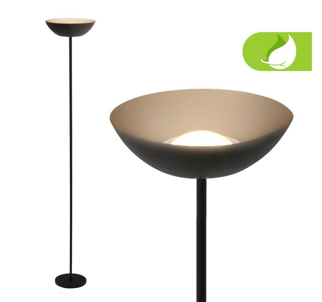 Briloner Leuchten Stehlampe Stehlampe dimmbar touch Akku Wohnzimmer Kabellos 1500015, Dimmfunktion, LED fest integriert, 2700K - Extra-Warmweiß, LED Stehleuchte 170 x 25 cm Schwarz 8W Wohnzimmer Flur Schlafzimmer Briloner Leuchten Stehlampe Stehlampe dimmbar touch Akku Wohnzimmer Kabellos 1500015, Dimmfunktion, LED fest integriert, 2700K - Extra-Warmweiß, LED Stehleuchte 170 x 25 cm Schwarz 8W Wohnzimmer Flur Schlafzimmer von Briloner Leuchten
