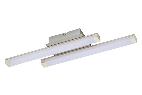 LED Deckenlampe 2x5W LED-Modul warmweiß 3246-022 [Energieklasse A++] von Briloner Leuchten