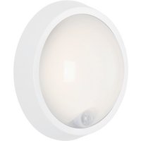 BRILONER LED-Außenwandleuchte, Ø: 17 cm, Höhe: 7 cm, 12 W - weiss von Briloner