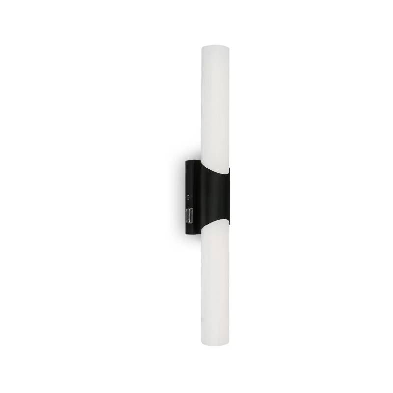 Briloner Bad  Und Spiegelleuchte Klak Brilo Schwarz 47 Cm Spiegellampe Lampe Led B-Ware von Briloner