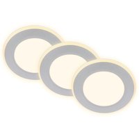 Briloner - 3er Set led Einbaustrahler led Einbauleuchten Spots 3 Schaltstufen warmweiß Briloner - 3er Set led Einbaustrahler led Einbauleuchten Spots 3 Schaltstufen warmweiß von Briloner