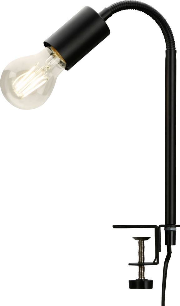 Briloner Klemmleuchte Krampo schwarz E27, max. 10W von Briloner