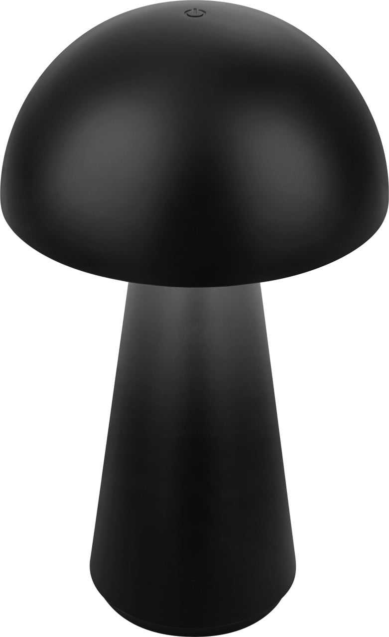 Briloner LED Akku-Tischleuchte Fungo schwarz 28 x 16 cm warmweiß von Briloner