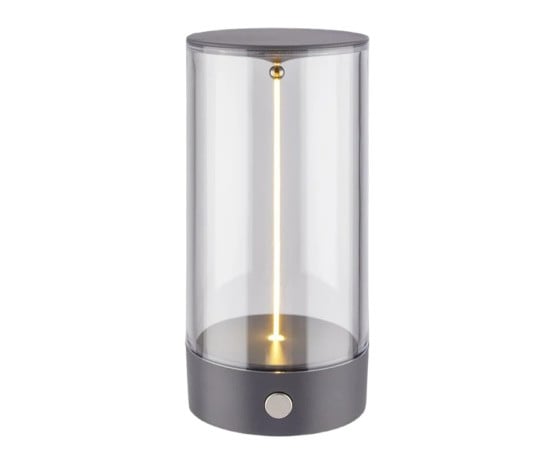 Briloner LED Akku-Tischleuchte Wiggle anthrazit 15 cm warmweiß dimmbar Briloner LED Akku-Tischleuchte Wiggle anthrazit 15 cm warmweiß dimmbar von Briloner
