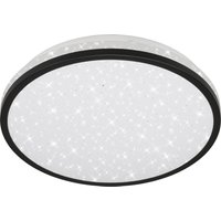 Briloner LED Bad-Deckenleuchte ACORUS BLACK, Kunststoff von Briloner