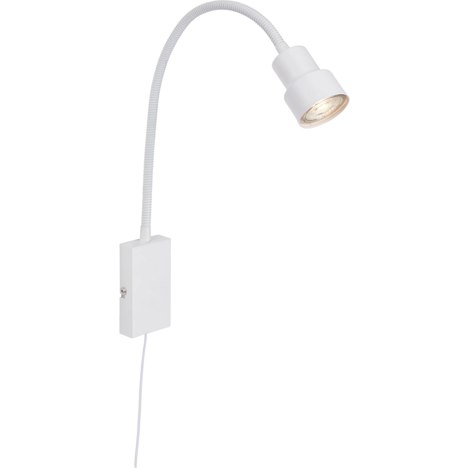 Briloner LED-Bettleuchte Tusi Weiß von Briloner