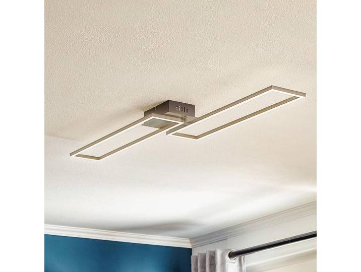 Briloner LED Deckenlampe Frame, dimmbar, schwarz, für Wohn- / Esszimmer, Metall, Modern, LED Deckenleuchte von Briloner