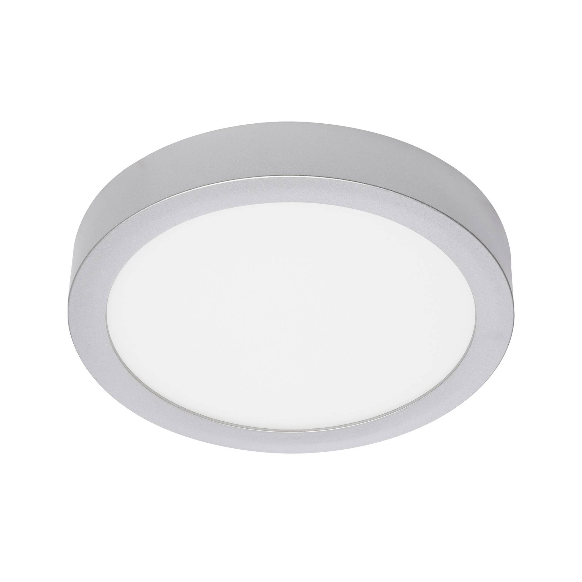 Briloner LED-Deckenleuchte 'Fire' chromfarben matt Ø 22,5 x 3,2 cm 1600 lm Briloner LED-Deckenleuchte 'Fire' chromfarben matt Ø 22,5 x 3,2 cm 1600 lm von Briloner