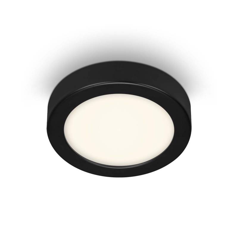 Briloner LED-Deckenleuchte 'Fire' schwarz 12 W 1000 lm Ø 17 cm von Briloner