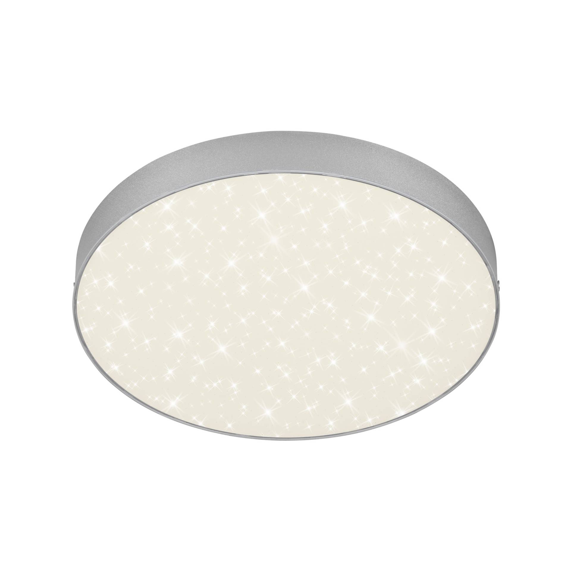Briloner LED-Deckenleuchte 'Flame Star' silber Ø 28,7 cm 2000 lm Briloner LED-Deckenleuchte 'Flame Star' silber Ø 28,7 cm 2000 lm von Briloner