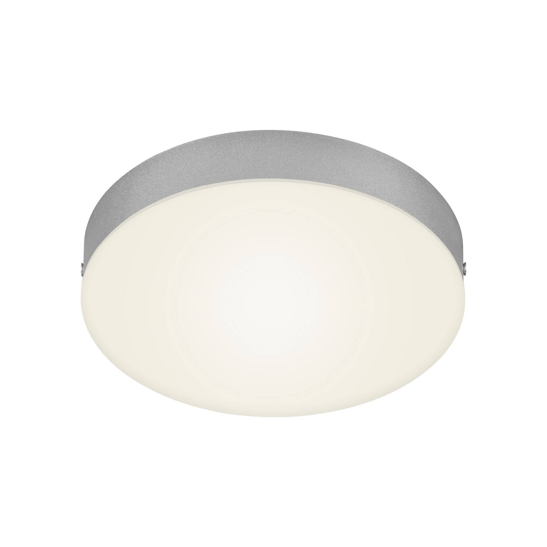 Briloner LED-Deckenleuchte 'Flame' silber Ø 21,2 cm 1600 lm Briloner LED-Deckenleuchte 'Flame' silber Ø 21,2 cm 1600 lm von Briloner
