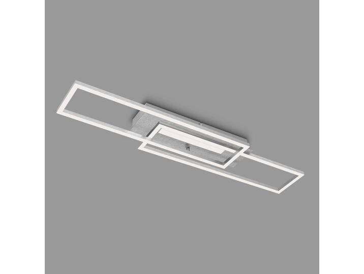 Briloner LED Deckenlampe Frame Mid, alu / grau / zink, für Wohn- / Esszimmer, Metall, Modern, LED Deckenleuchte Briloner LED Deckenlampe Frame Mid, alu / grau / zink, für Wohn- / Esszimmer, Metall, Modern, LED Deckenleuchte von Briloner