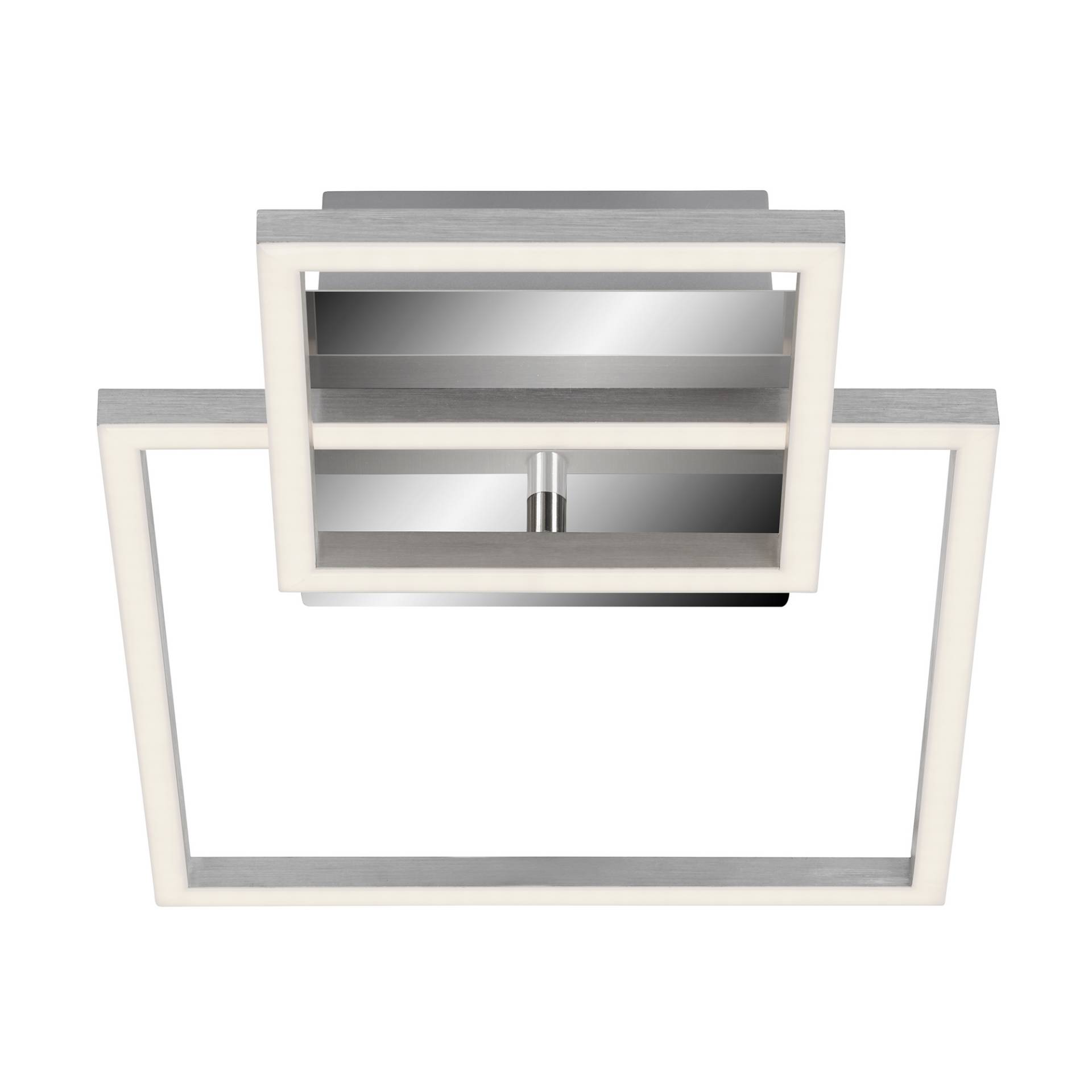 Briloner LED-Deckenleuchte 'Frame' chromfarben/aluminiumfarben 1500 lm, 26 x 35,8 cm Briloner LED-Deckenleuchte 'Frame' chromfarben/aluminiumfarben 1500 lm, 26 x 35,8 cm von Briloner