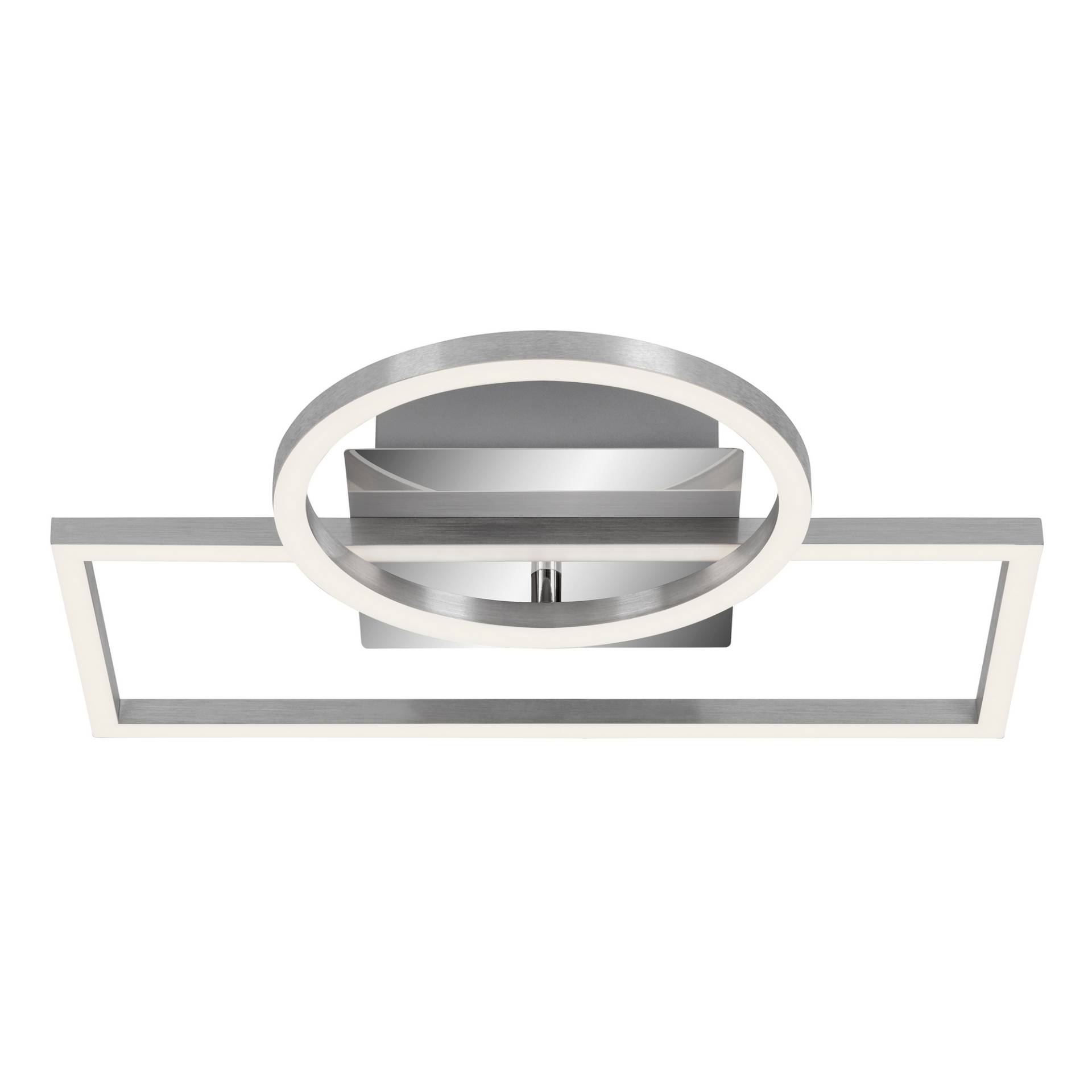 Briloner LED-Deckenleuchte 'Frame' chromfarben/aluminiumfarben 1500 lm, 31 x 38 cm Briloner LED-Deckenleuchte 'Frame' chromfarben/aluminiumfarben 1500 lm, 31 x 38 cm von Briloner