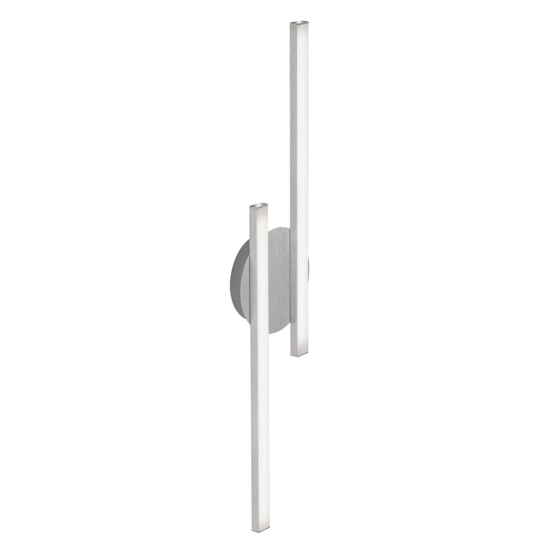 Briloner LED-Deckenleuchte 'Go' 480 lm 2-flammig, silbern Briloner LED-Deckenleuchte 'Go' 480 lm 2-flammig, silbern von Briloner