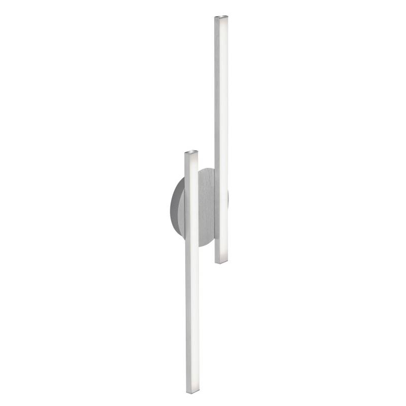 Briloner LED-Deckenleuchte 'Go' 480 lm 2-flammig, silbern von Briloner