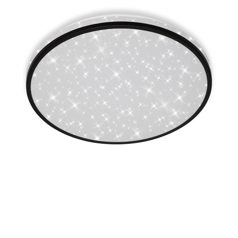 Briloner LED-Deckenleuchte 'Nigra' mit Sternendekor 24 W 2200 lm Ø 38 cm von Briloner