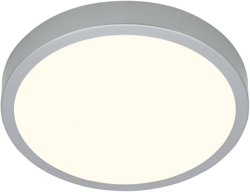 Briloner LED Deckenleuchte Runa Ø 28 cm, Metallrahmen silber von Briloner