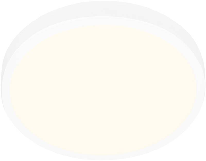 Briloner LED Deckenleuchte Runa Ø 38 cm, Metallrahmen weiß von Briloner