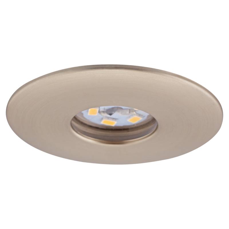 Briloner LED-Einbauleuchte 1,8 W Ø 4,5 cm nickelfarben von Briloner