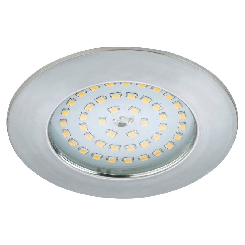 Briloner LED-Einbauleuchte 5 W rund alufarben von Briloner