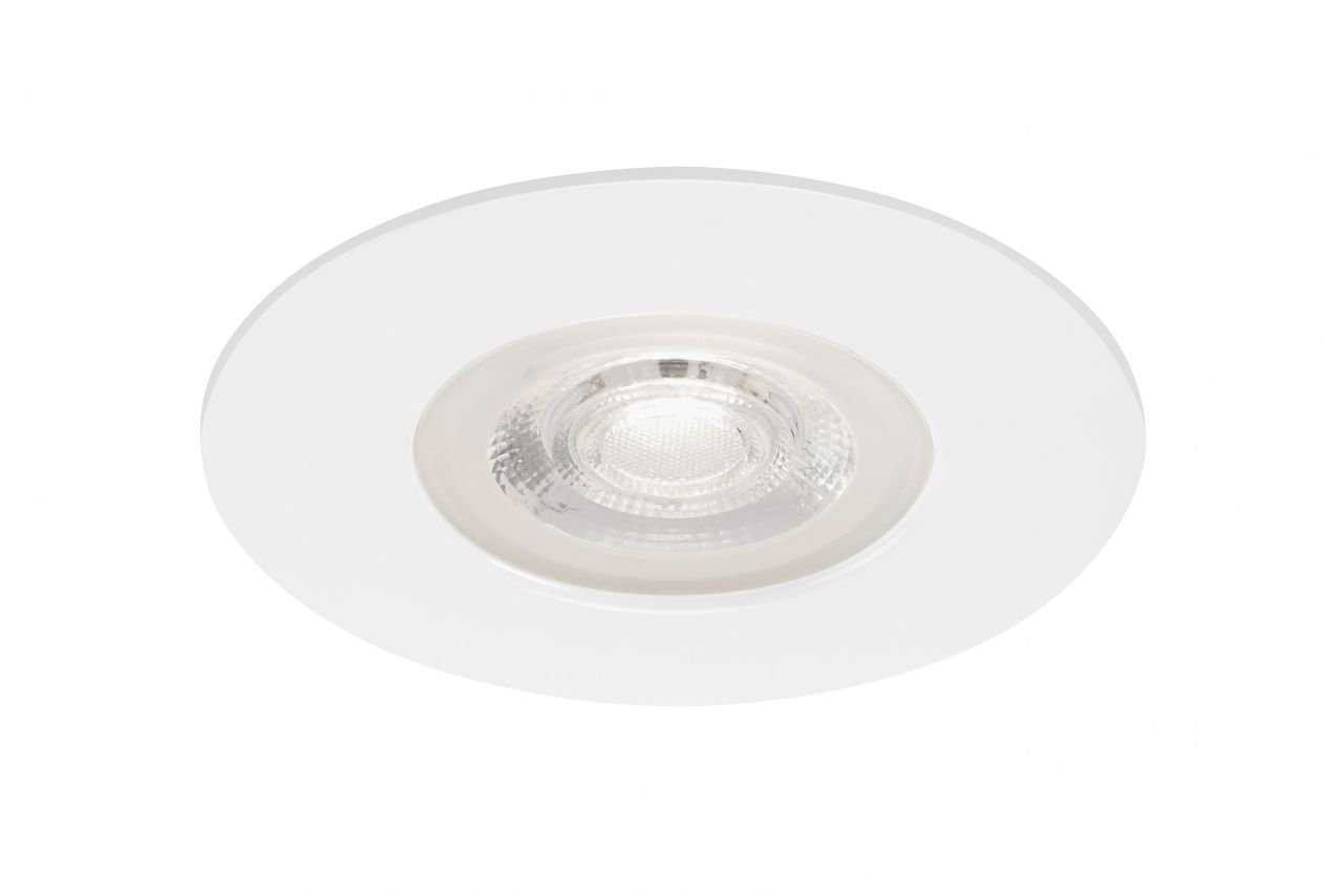 Briloner 3er Set LED Einbauleuchte Kulana weiß Ø 9 cm warmweiß dimmbar von Briloner