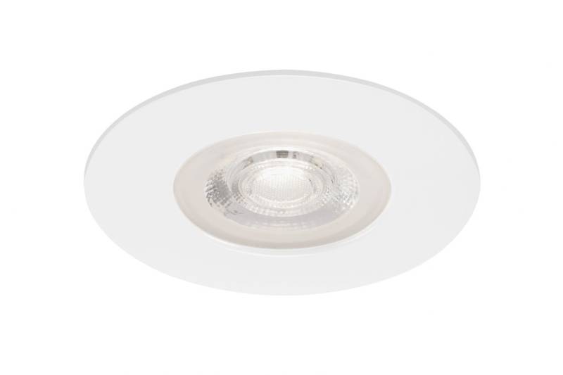 Briloner 3er Set LED Einbauleuchte Kulana weiß Ø 9 cm warmweiß dimmbar von Briloner