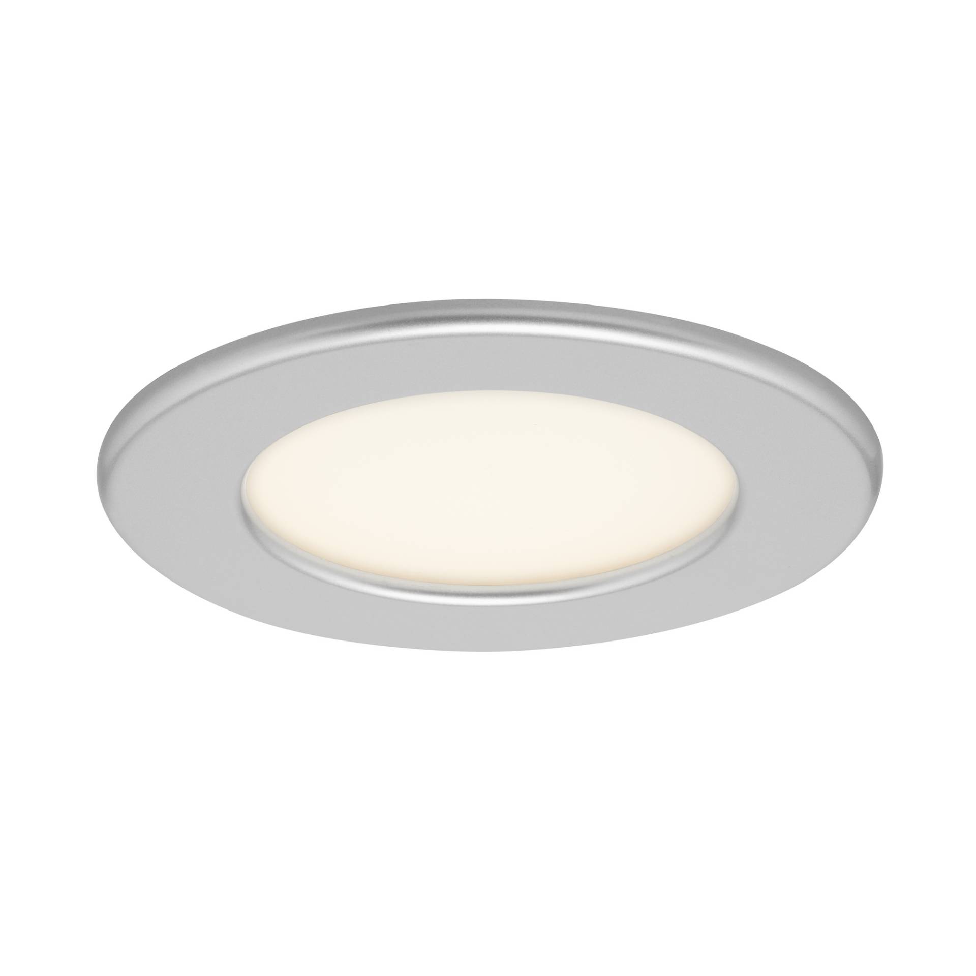 Briloner LED-Einbauleuchte 'Thin' chrom-matt 450 lm, 3er-Set, IP 44 Briloner LED-Einbauleuchte 'Thin' chrom-matt 450 lm, 3er-Set, IP 44 von Briloner