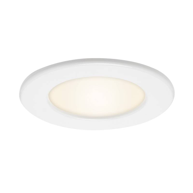 Briloner LED-Einbauleuchte 'Thin' weiß 450 lm, 3er-Set, IP 44 von Briloner