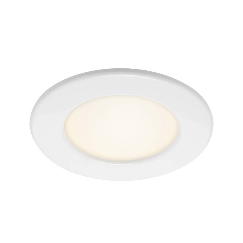 Briloner LED-Einbauleuchte 'Thin' weiß 450 lm, IP 44 von Briloner