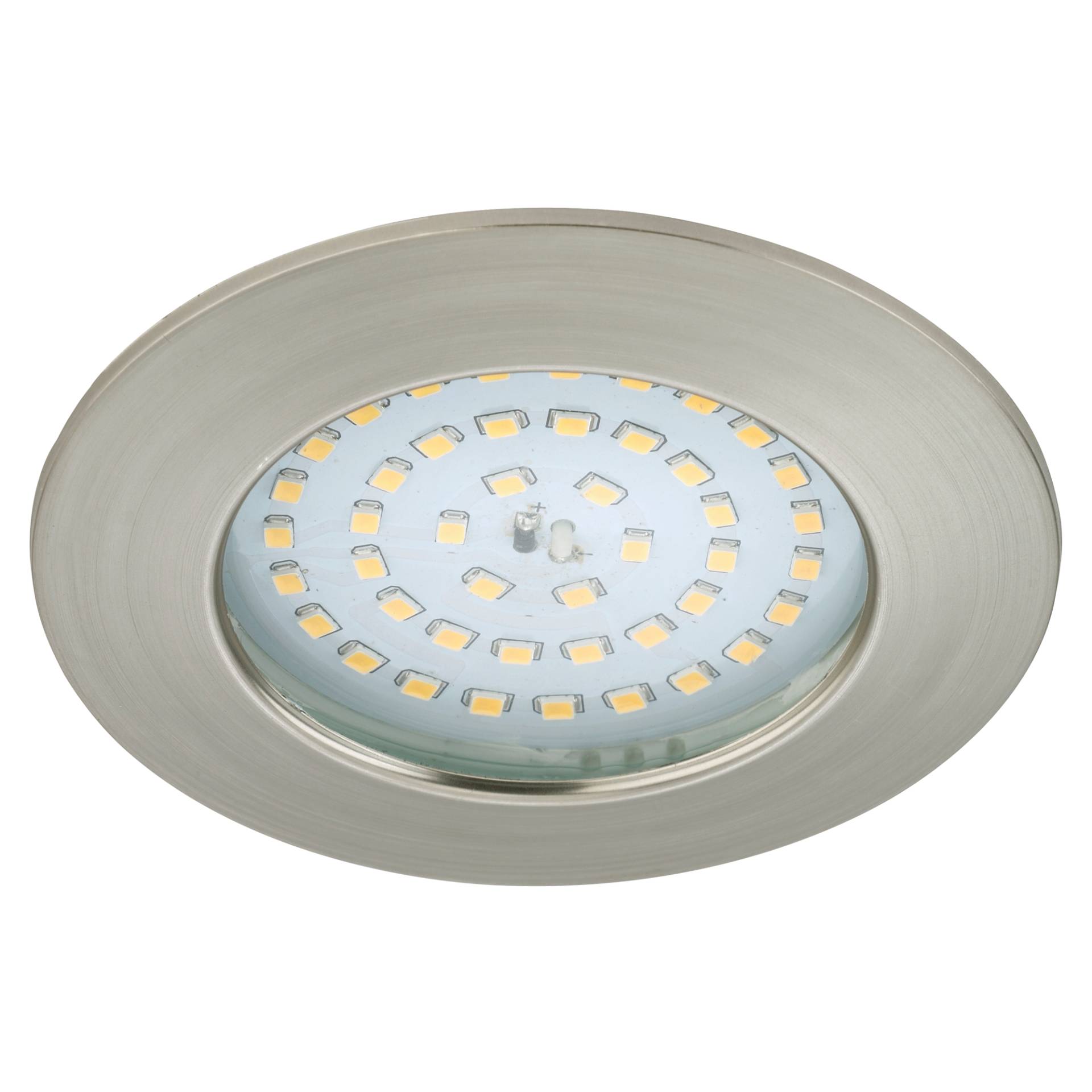 Briloner LED-Einbauleuchte rund nickelfarben Briloner LED-Einbauleuchte rund nickelfarben von Briloner