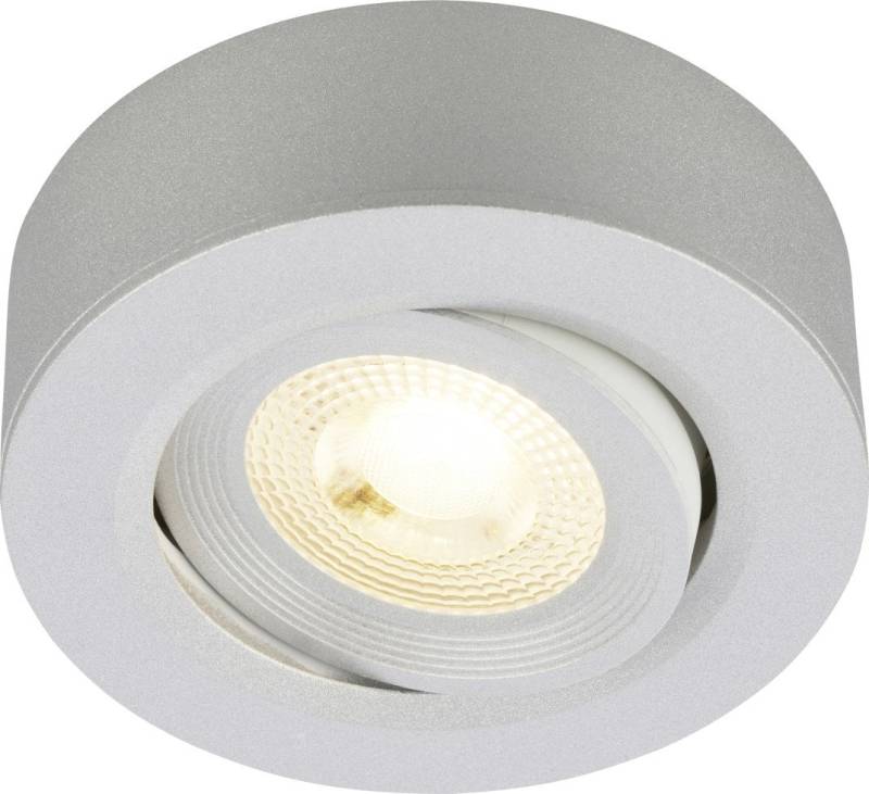 Briloner LED-Einbauleuchten Mini 2in1 Ein-& Aufbau 9W 500lm chrom dimmbar von Briloner