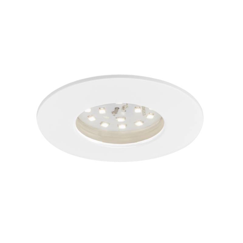Briloner LED-Einbauleuchtenset 'Attach Dim' 570 lm 6,5 W 3 Stk. dimmbar Bad von Briloner