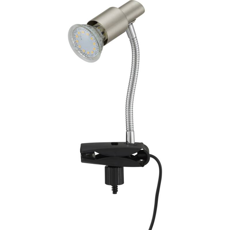 Briloner LED-Klemmleuchte Nickel matt von Briloner