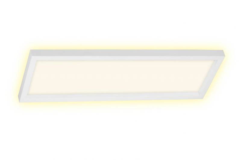 Briloner LED Panel Cadre weiß 58,2 x 20,2 cm warmweiß, Backlight-Effekt von Briloner