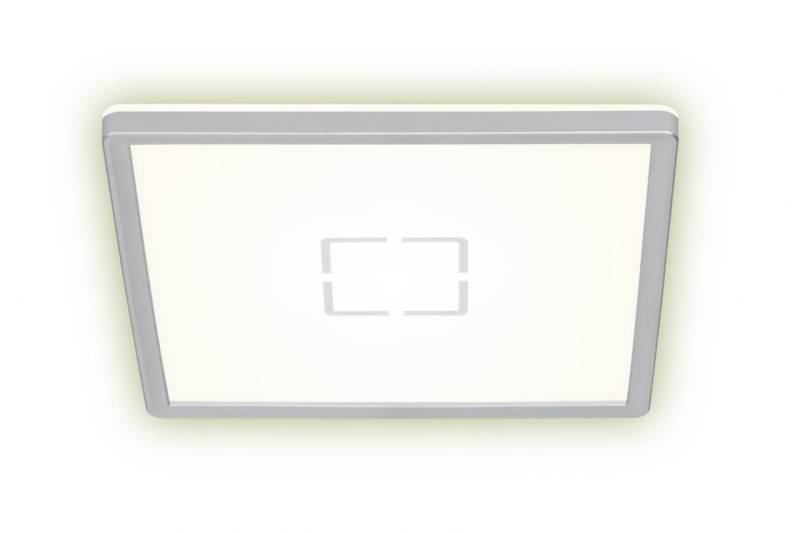 Briloner Slim LED Panel Free silber 29,3 x 29,3 cm mit Backlight-Effekt von Briloner