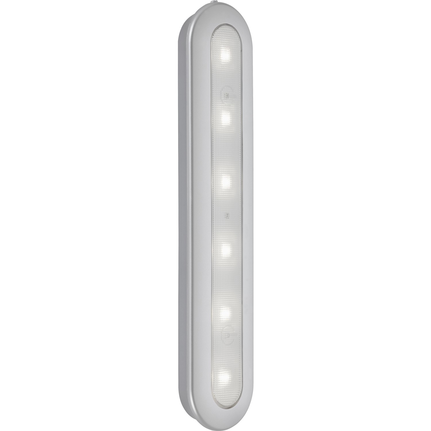 Briloner LED-Push-Light Row 30,5 x 6,3 cm Mobil Silber von Briloner