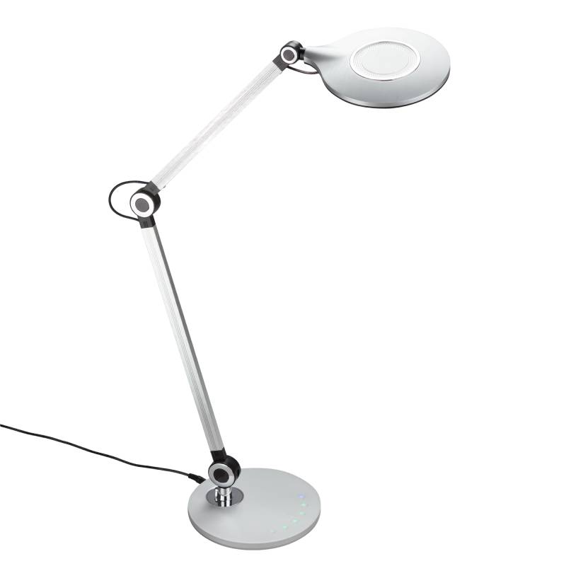 Briloner LED-Schreibtischleuchte 'Office' silber 7 W von Briloner