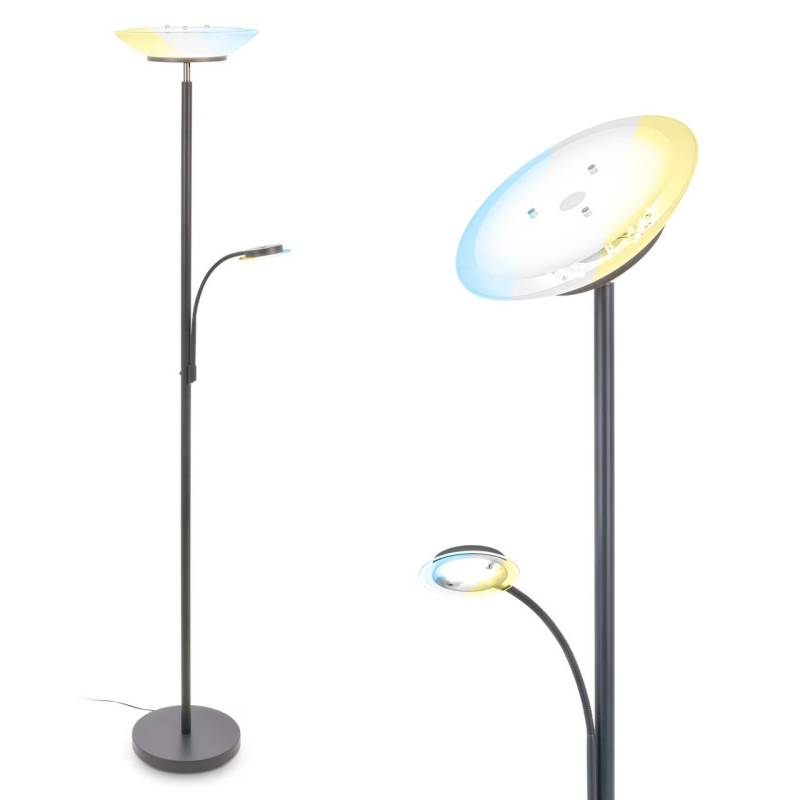 Briloner LED-Stehleuchte SUDA CCT anthrazit von Briloner