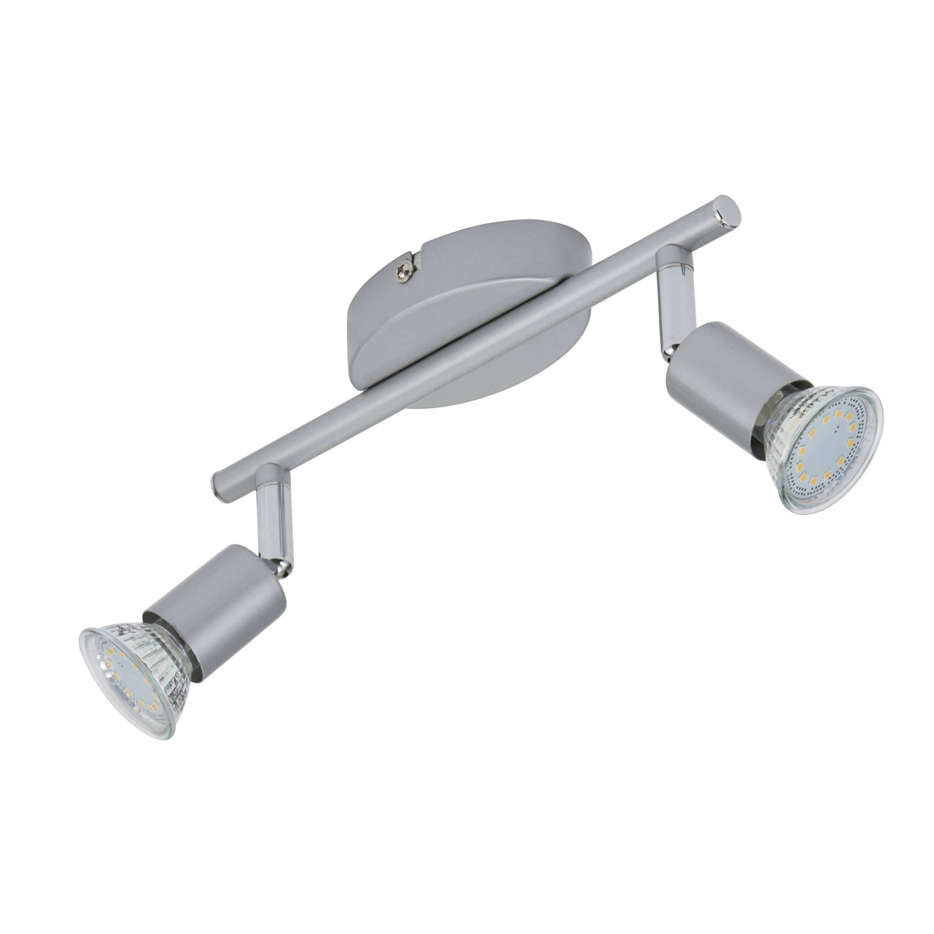 Briloner LED-Strahler titanfarben 2-flammig Briloner LED-Strahler titanfarben 2-flammig von Briloner