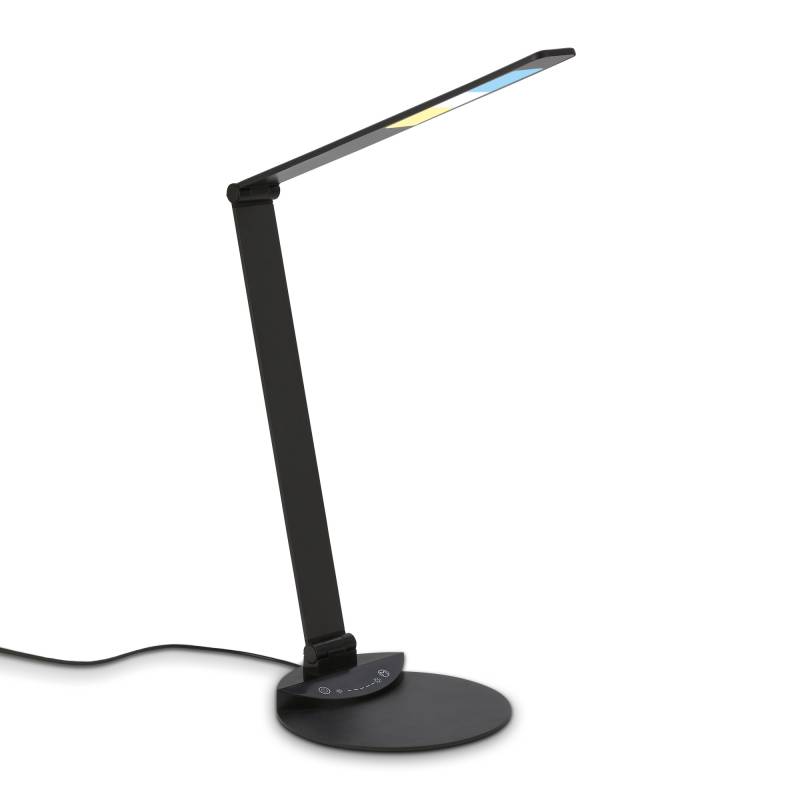 Briloner LED-Tischleuchte 'Haiti' 45 cm 3000K/5000K/6500K 6,5W 700lm dimmbar schwarz von Briloner